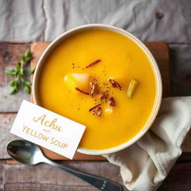 Achu & Yellow Soup - Homemade Recipe